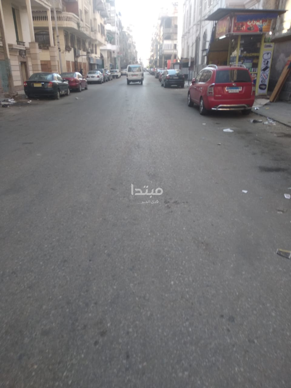 هدوء بشوارع بورسعيد