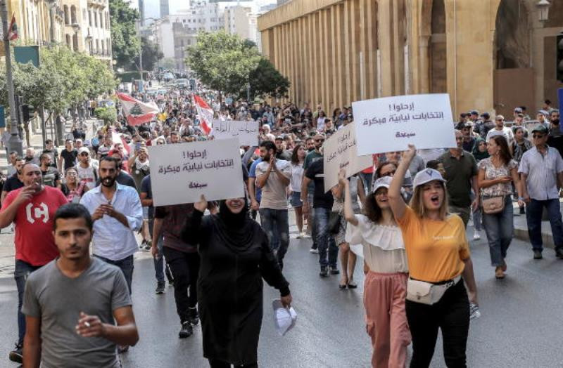 احتجاجات لبنان