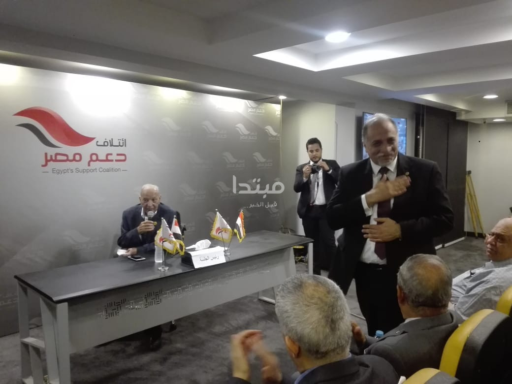 تجديد الثقة فى عبدالعزيز القصبى رئيسا لائتلاف دعم مصر