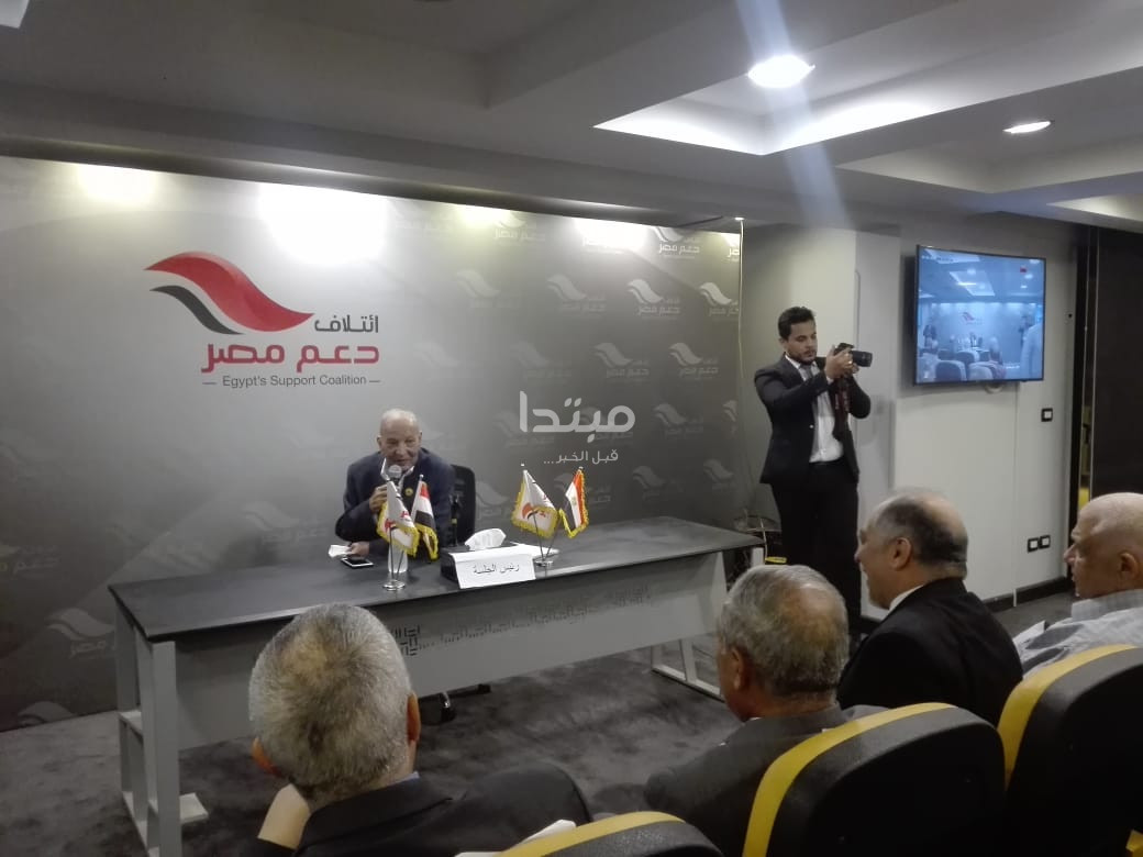 تجديد الثقة فى عبدالعزيز القصبى رئيسا لائتلاف دعم مصر