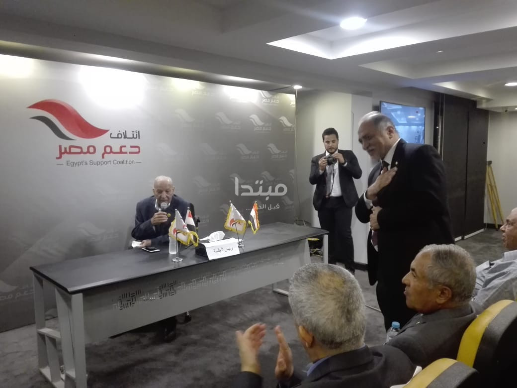 تجديد الثقة فى عبدالعزيز القصبى رئيسا لائتلاف دعم مصر