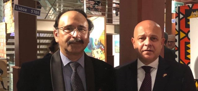 حفل توديع السفير المصرى بأنجولا