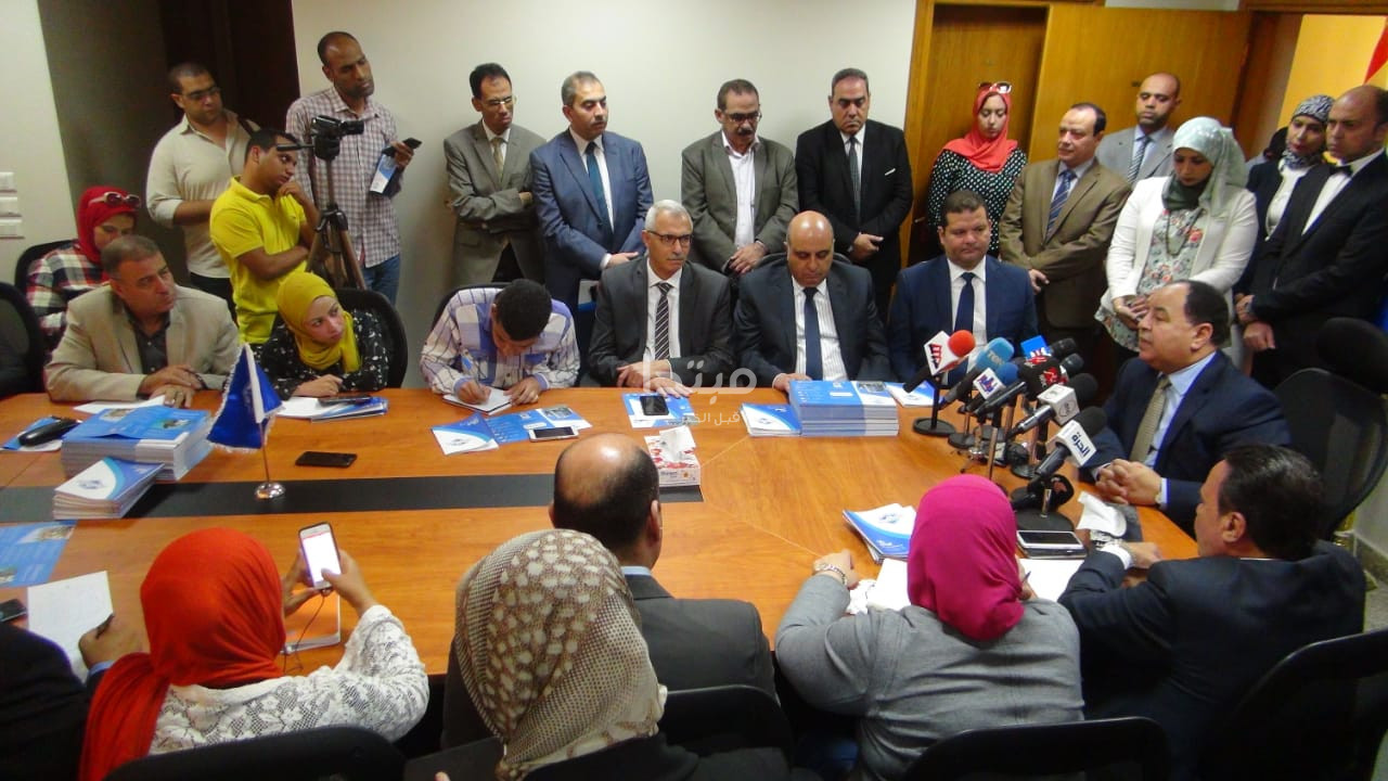 وزير المالية يفتتح مقر الهيئة العامة للتأمين الصحى الجديد