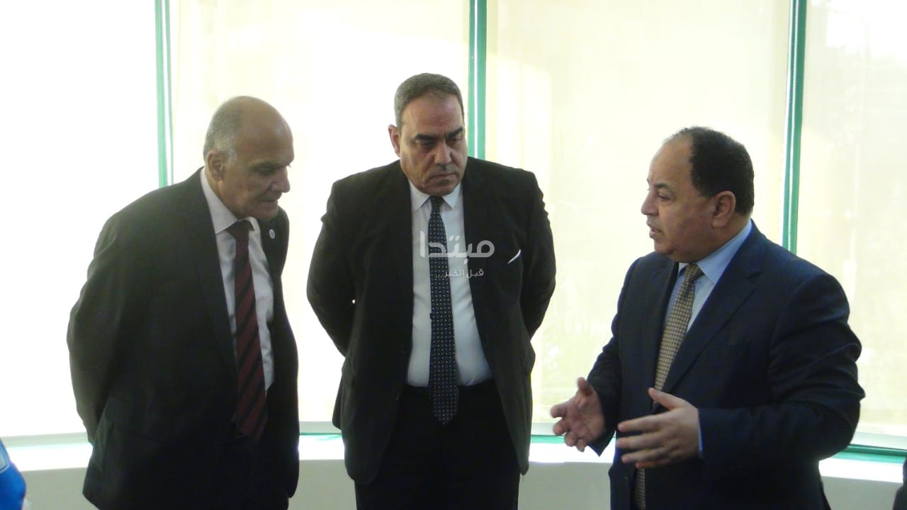 وزير المالية يفتتح مقر الهيئة العامة للتأمين الصحى الجديد