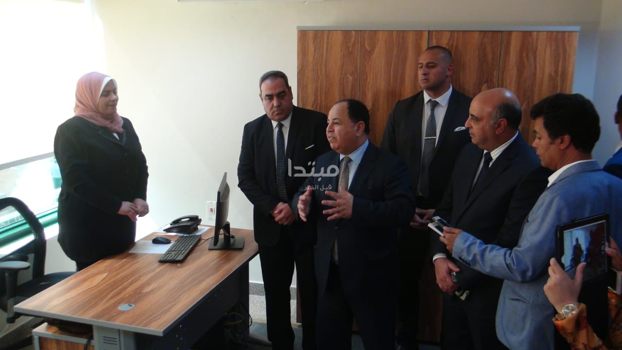 وزير المالية يفتتح مقر الهيئة العامة للتأمين الصحى الجديد