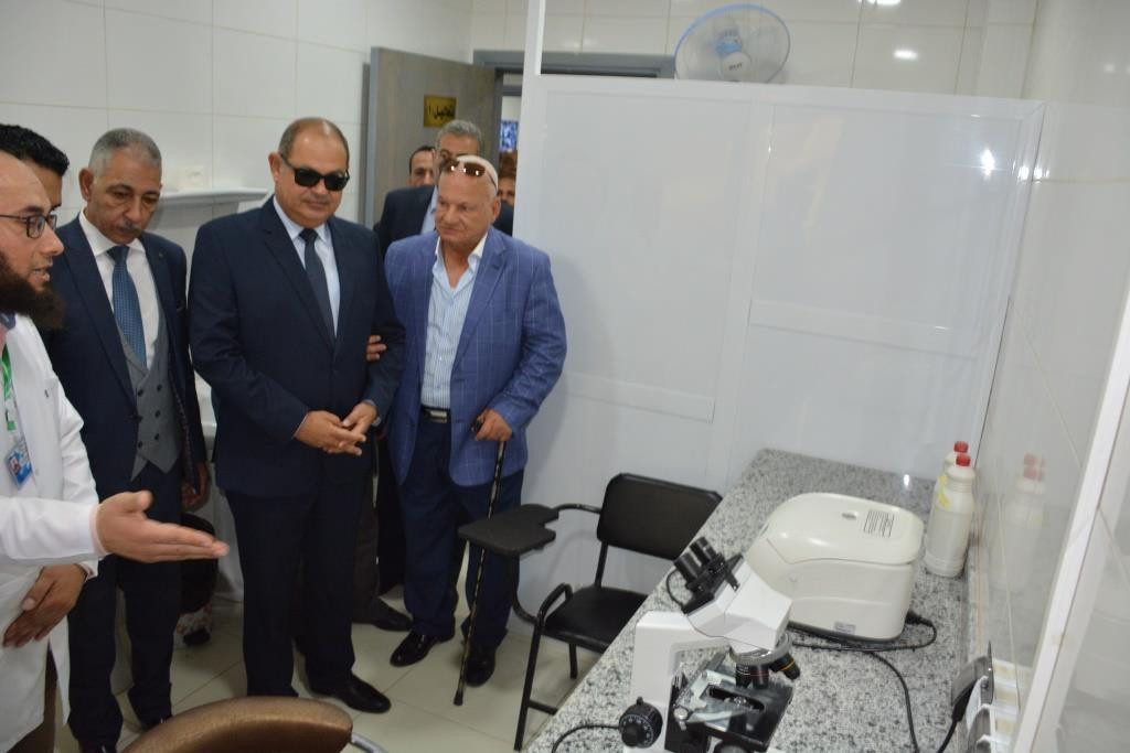 افتتاح المركز الطبى بقرية الناصرية بالغربية