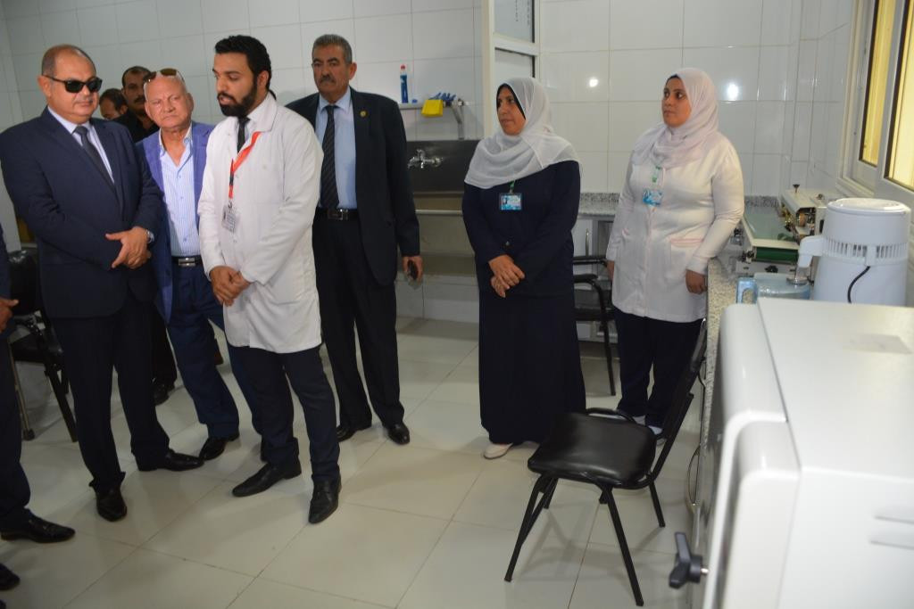 افتتاح المركز الطبى بقرية الناصرية بالغربية