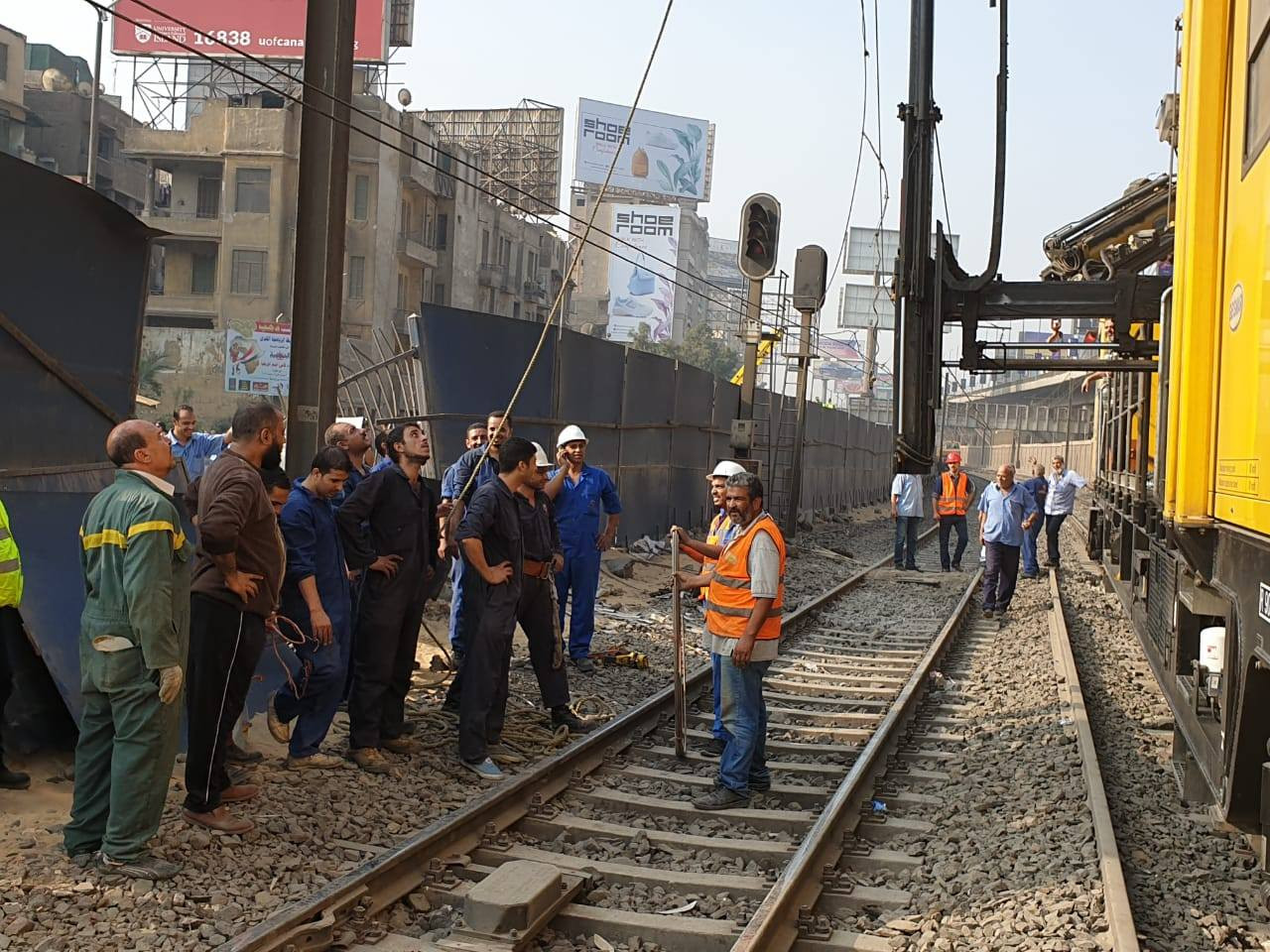 جهود مكثفة لإعادة حركة المترو