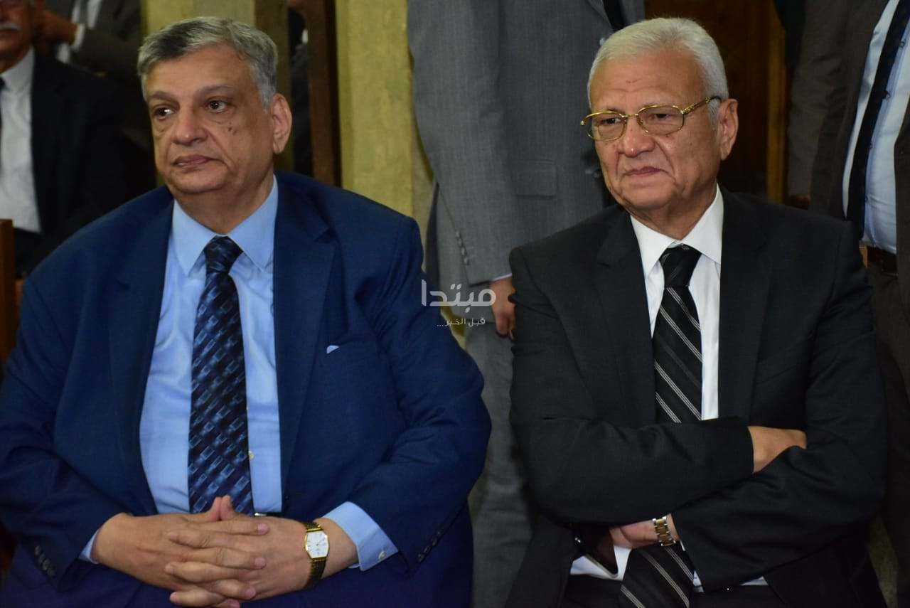 عزاء شقيق زوجة وزير التموين