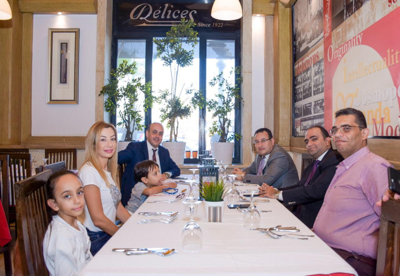 محافظ الإسكندرية وعمدة بافوس في حلواني ديليس