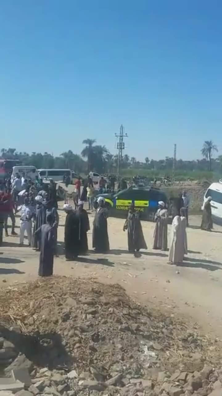 حادث قطار الأقصر