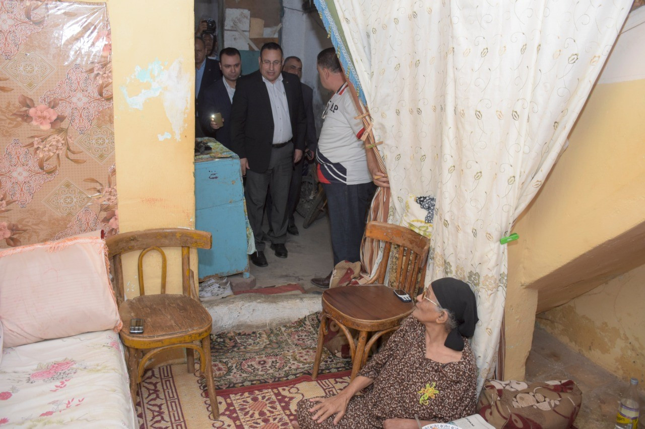 جولة المحافظ بمنطقة أبو سليمان بالإسكندرية