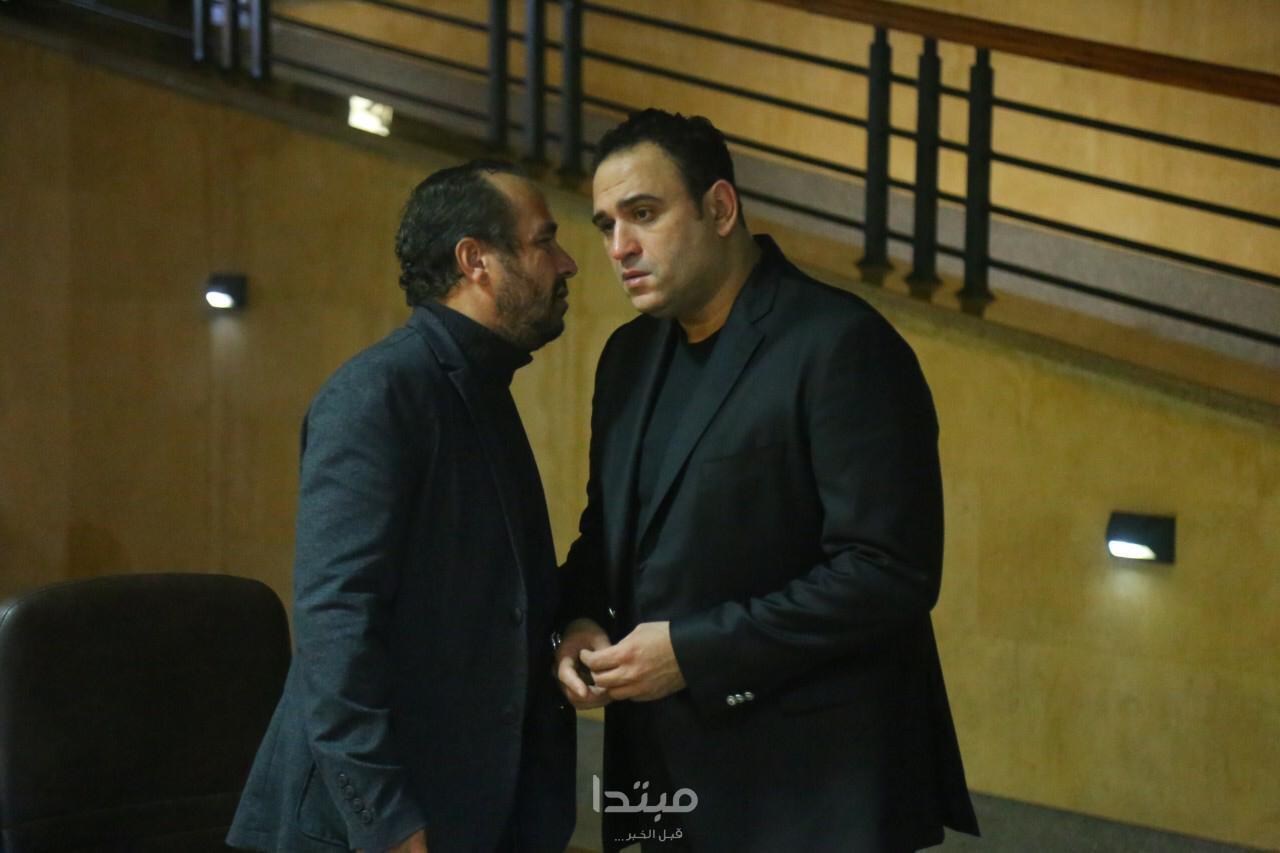 عزاء والد أكرم حسنى
