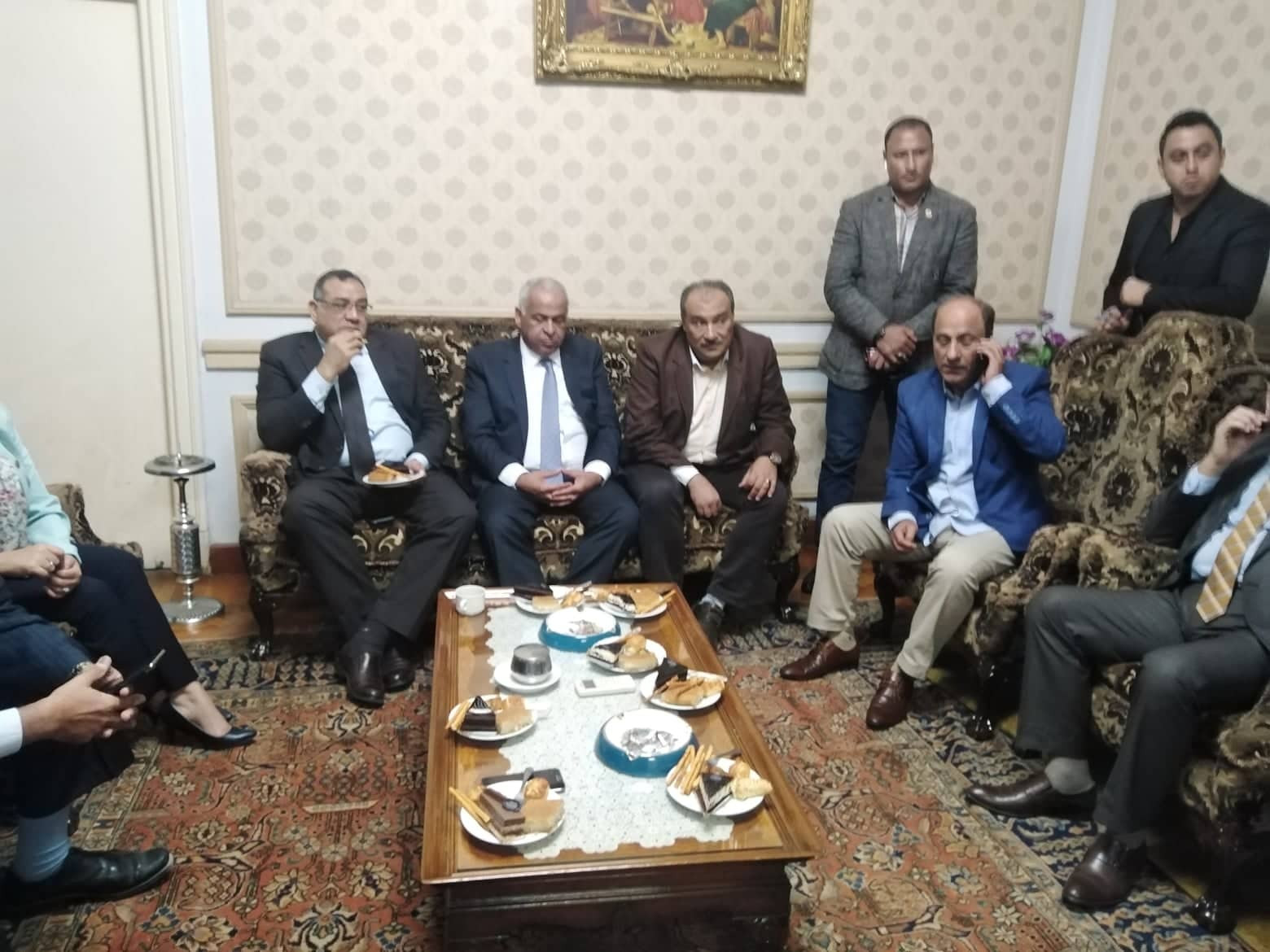 صناعة النواب تتفقد شركة الغزل والنسيج