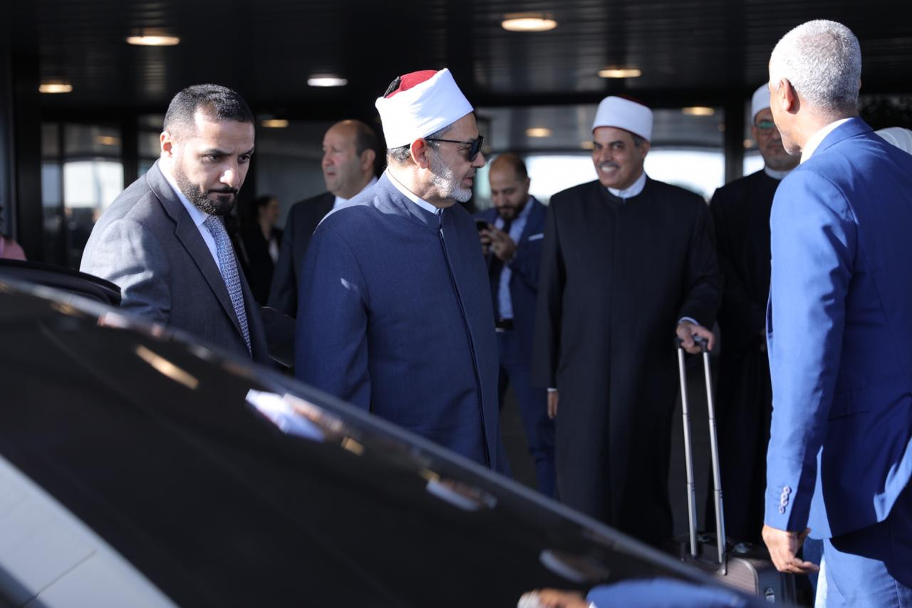 شيخ الأزهر الإمام أحمد الطيب فى زيارته لروما