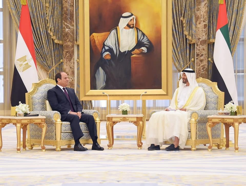 زيارة الرئيس السيسى للإمارات