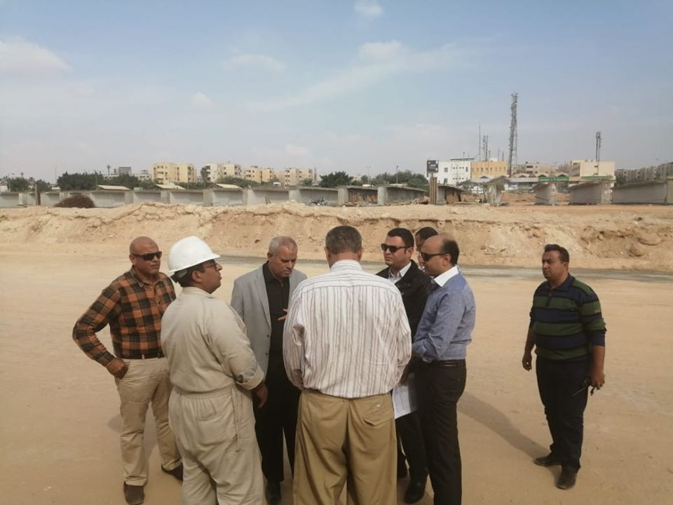 مسؤولو الإسكان يتفقدون مشروعات الطرق
