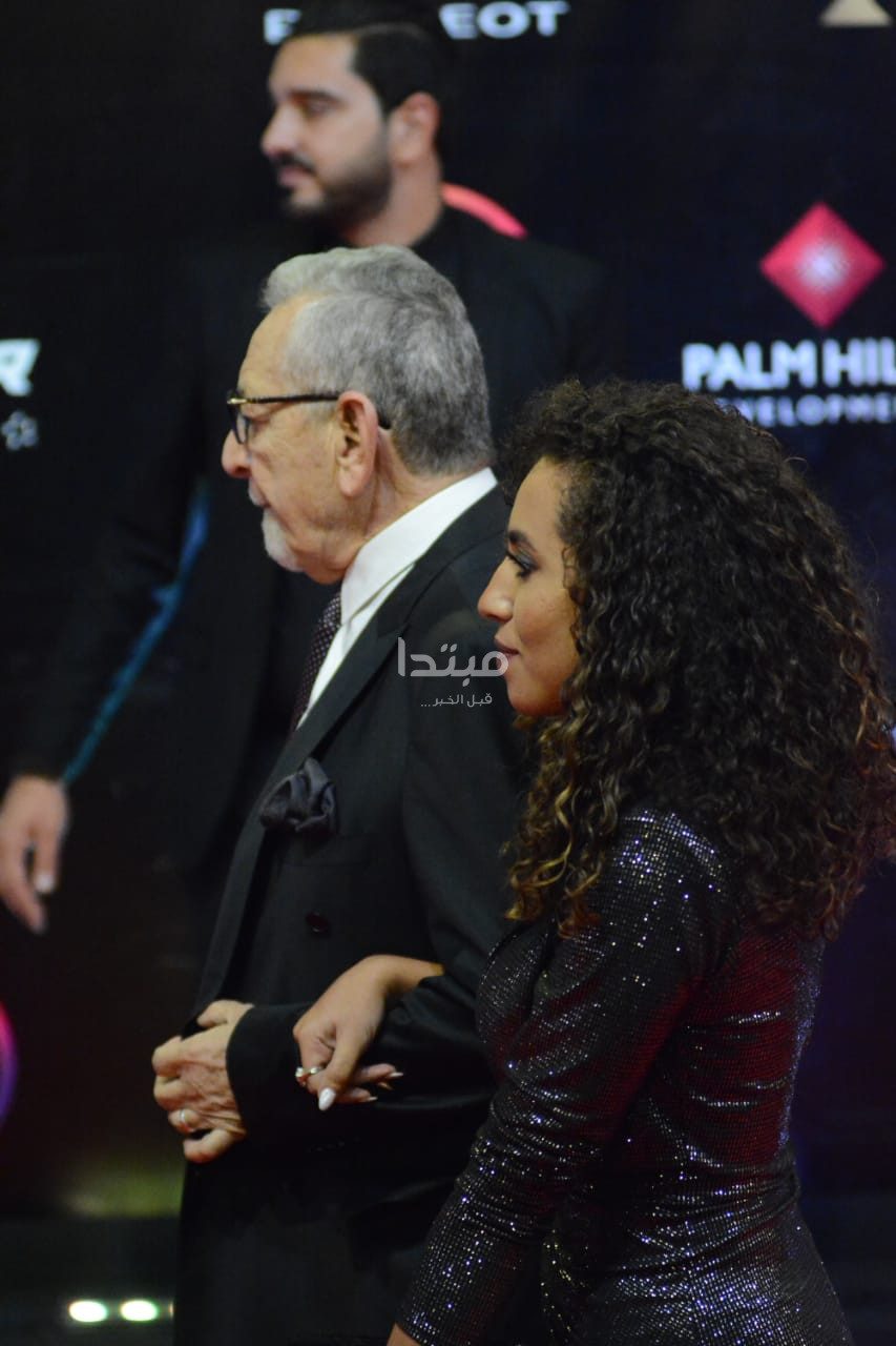عدلى القيعى في افتتاح مهرجان القاهرة السينمائى