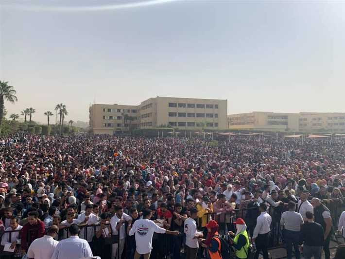 حفل هيثم شاكر بجامعة حلوان