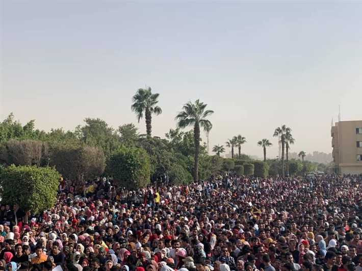 حفل هيثم شاكر بجامعة حلوان