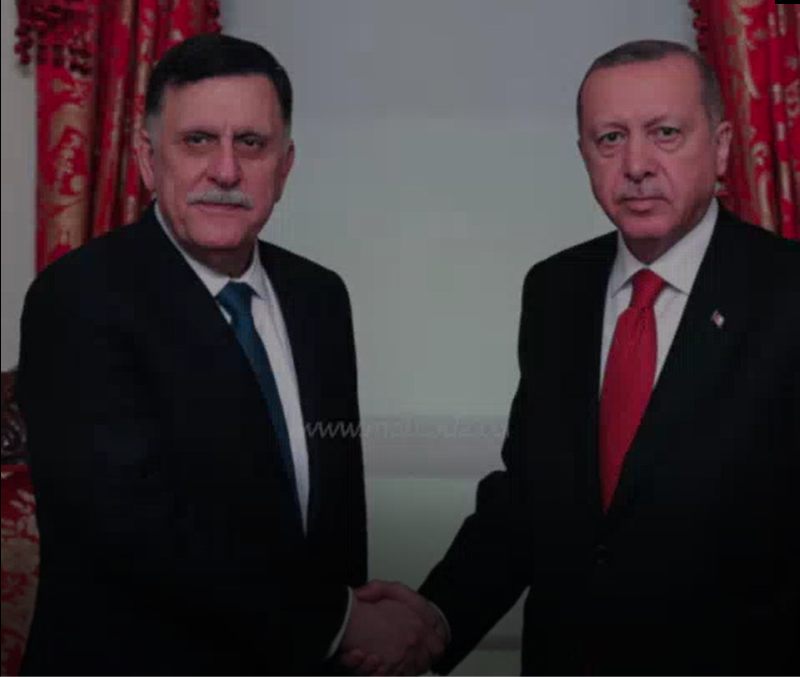 أردوغان والسراج