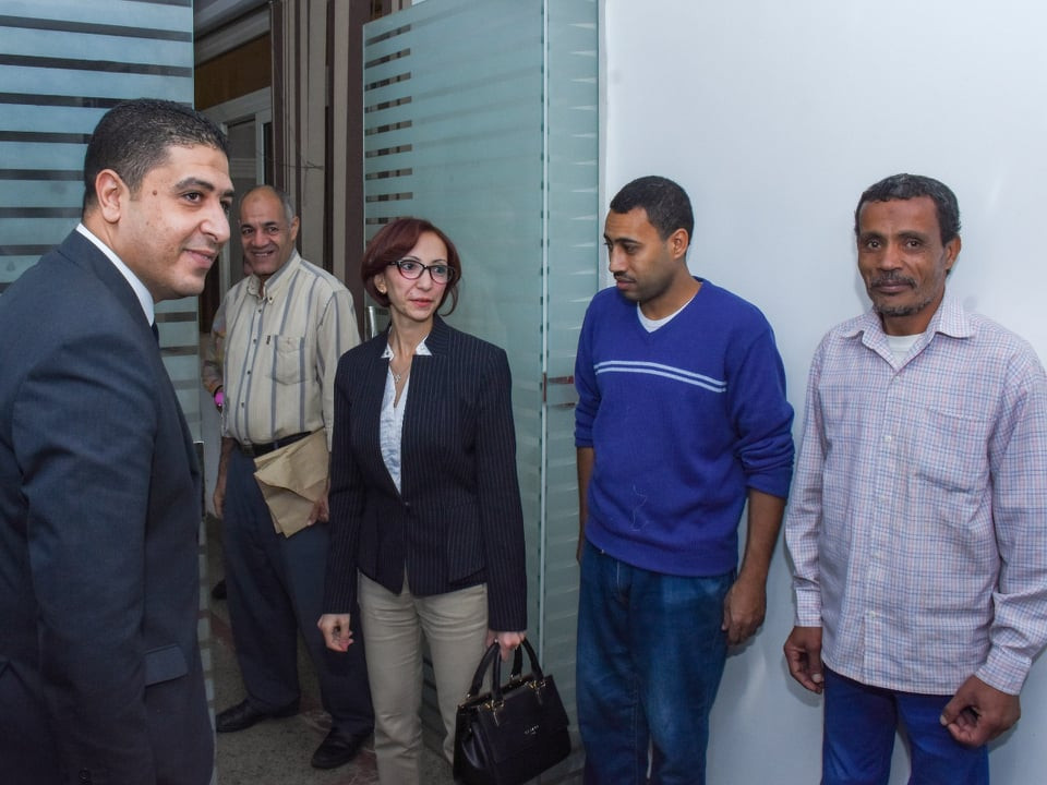 محافظ الإسكندرية الجديد يصل ديوان عام المحافظة