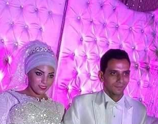 الزوجة المجني عليها وزوجها المتهم