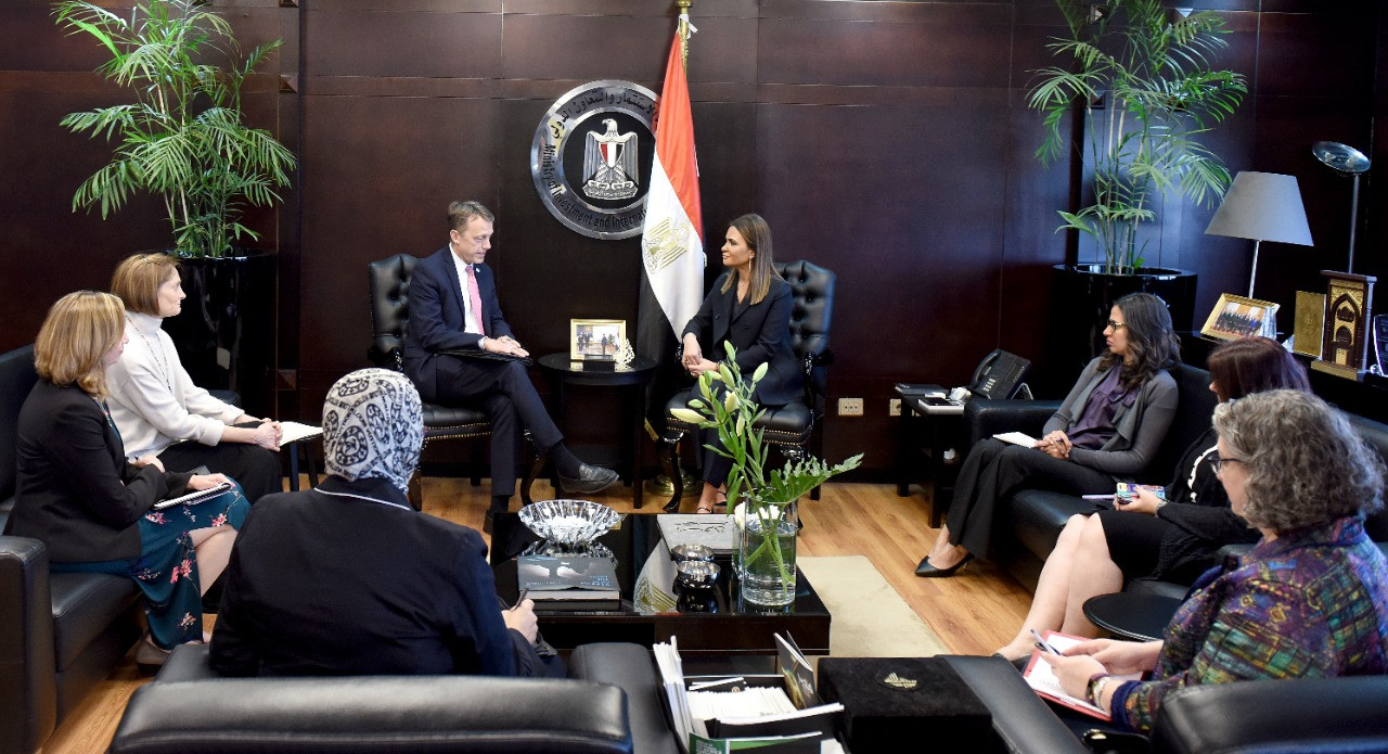وزيرة الاستثمار - مدير الوكالة الأمريكية للتنمية الدولية