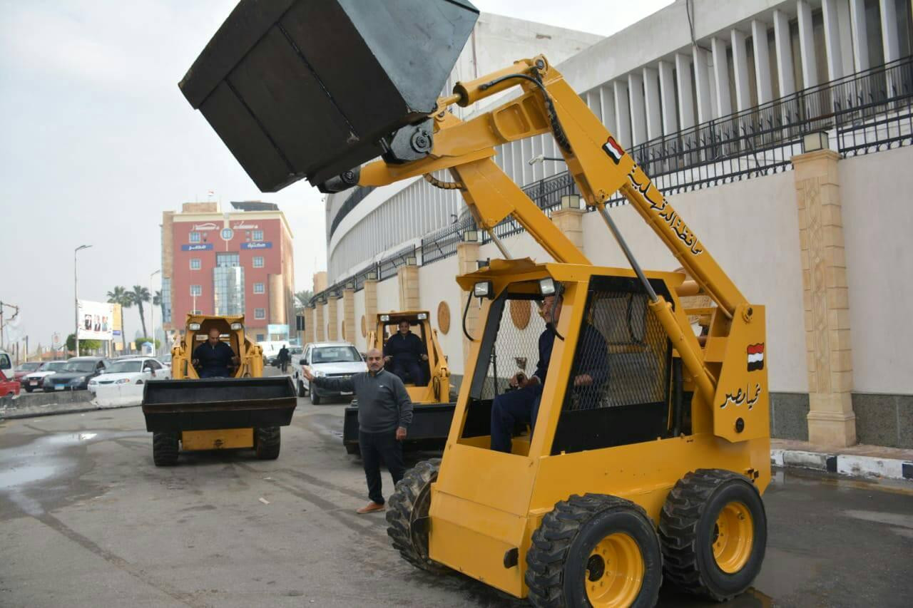 الكنس الهيدروليكى بالدقهلية
