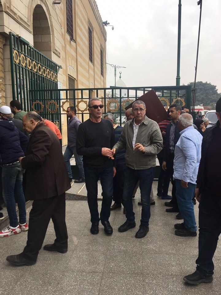 جنازة المخرج المسرحى محسن حلمى