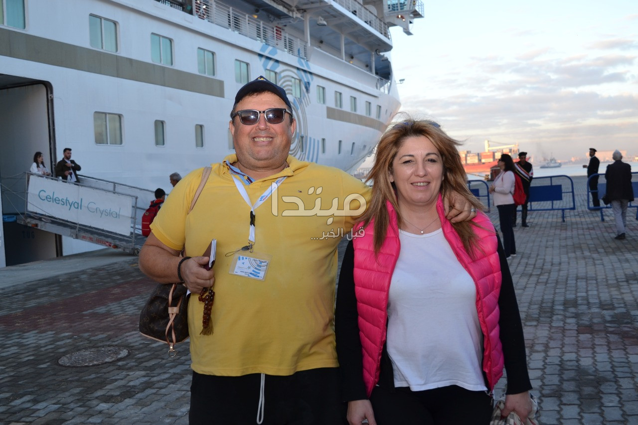 السفينة سيليسيال كريستال تصل ميناء الإسكندرية