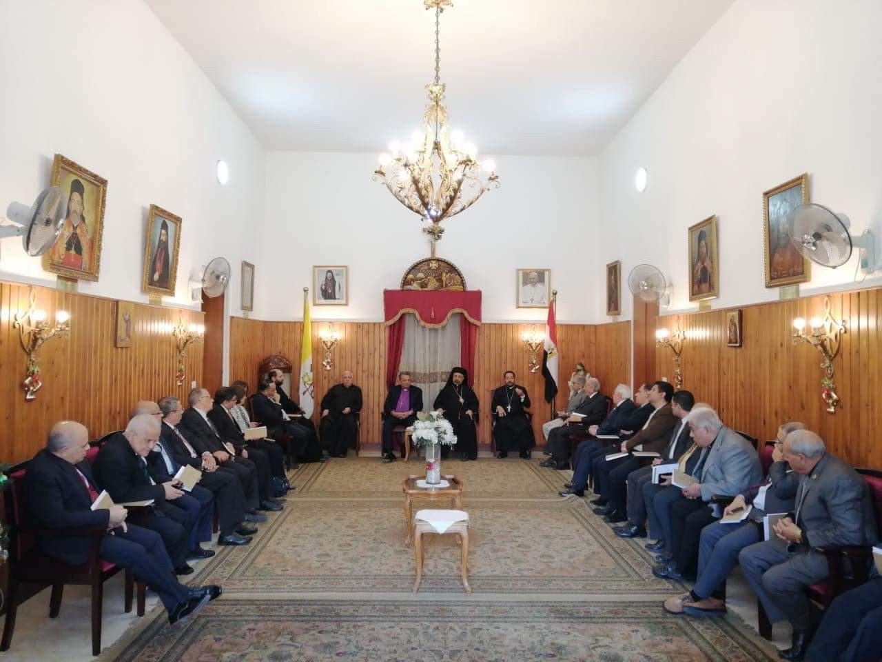 صورة من اللقاء
