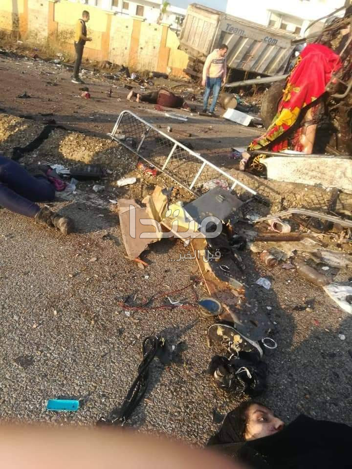 صورة من الحادث