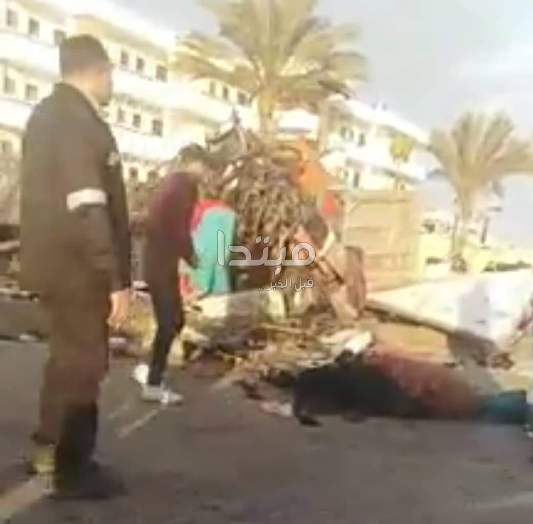 صورة من الحادث