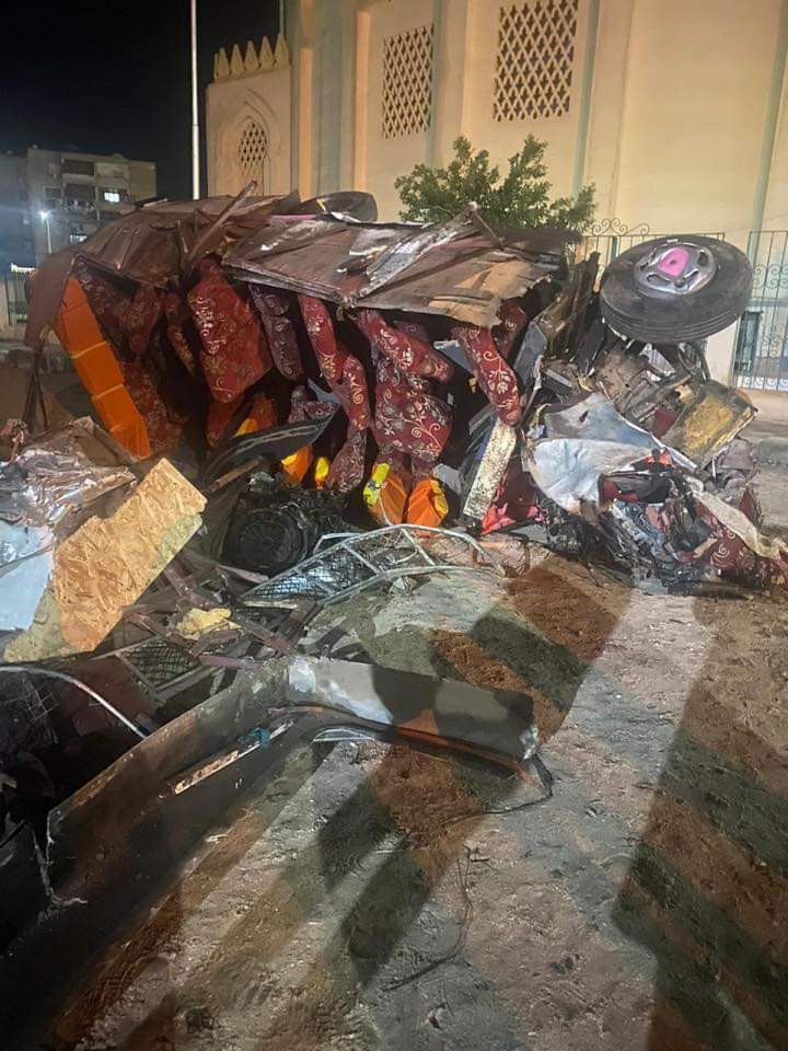 صور حادث بورسعيد