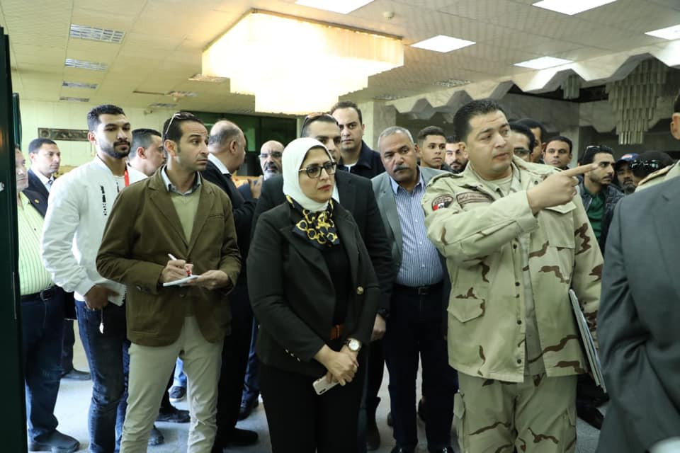 الدكتورة هالة زايد وزيرة الصحة