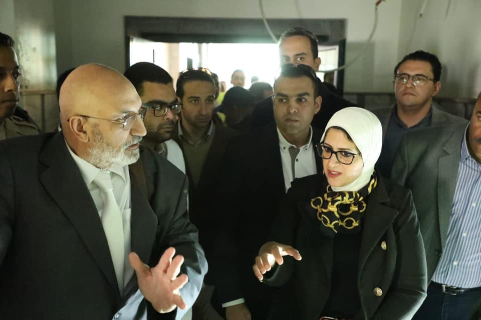 الدكتورة هالة زايد وزيرة الصحة