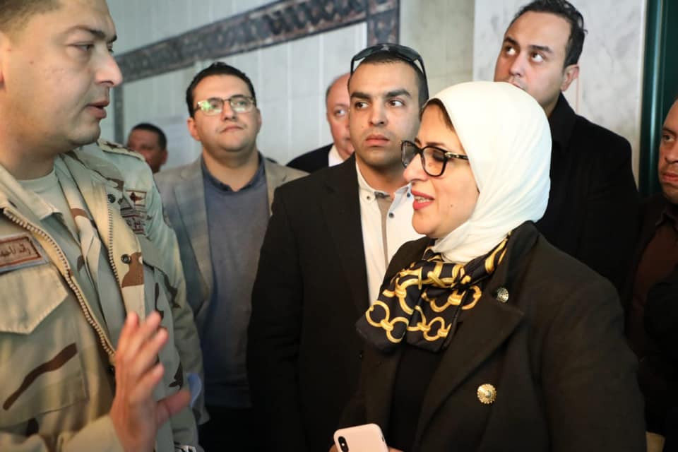 الدكتورة هالة زايد وزيرة الصحة