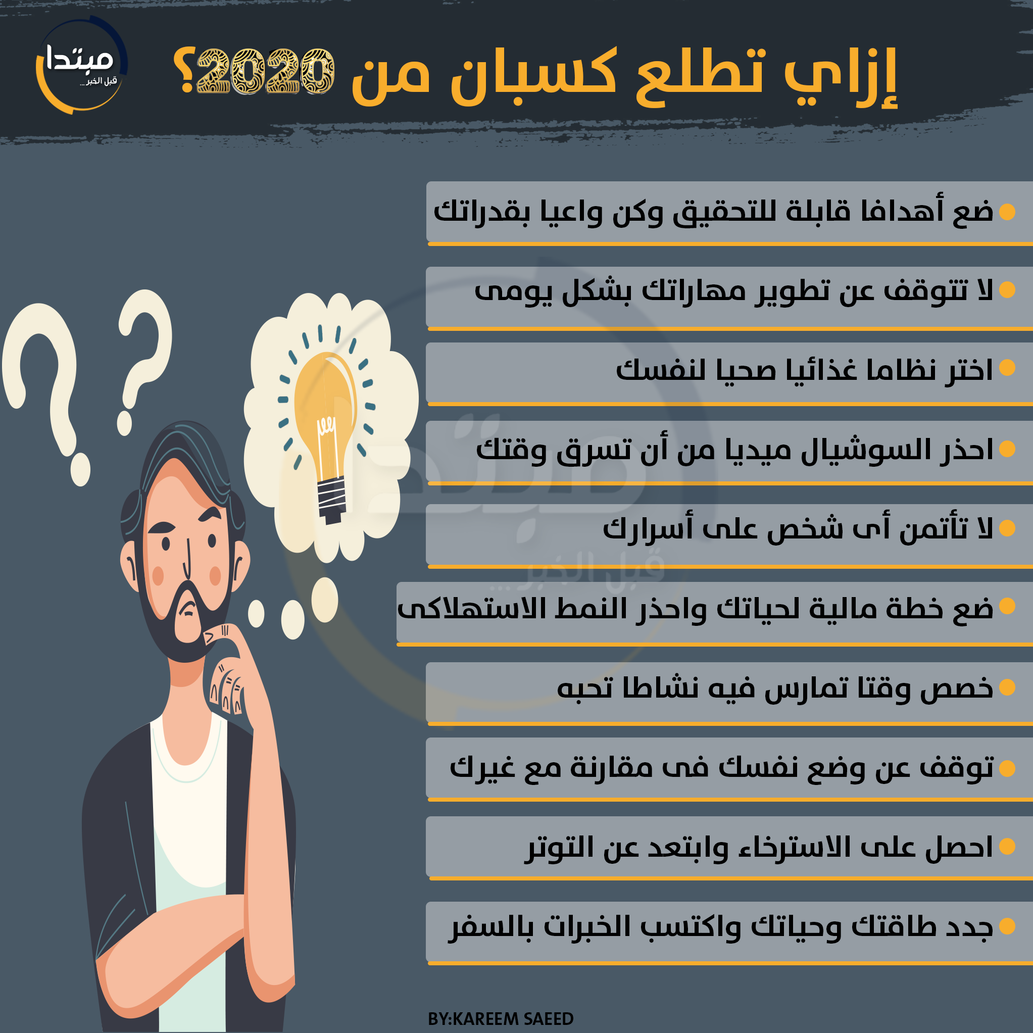 إزاى تطلع كسبان من 2020