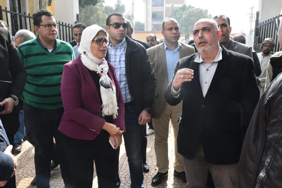 الدكتورة هالة زايد وزيرة الصحة