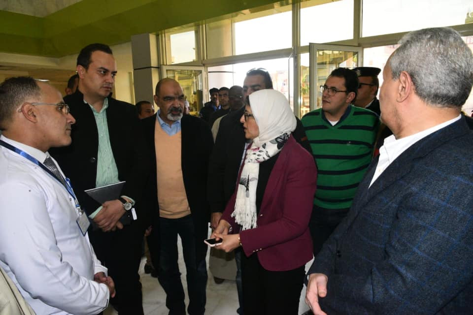 الدكتورة هالة زايد وزيرة الصحة