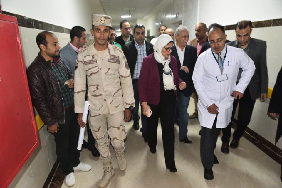 الدكتورة هالة زايد وزيرة الصحة