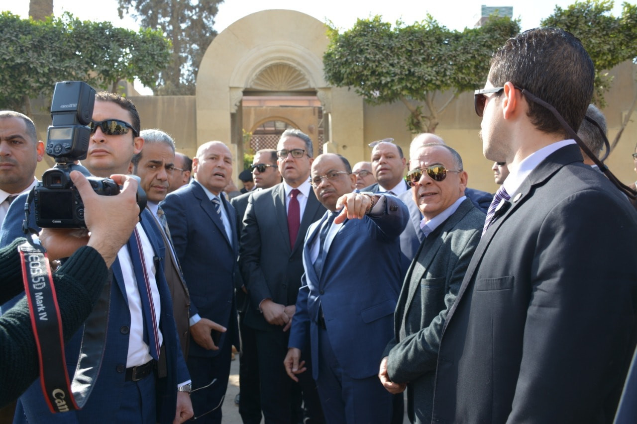 وزيرا التنمية المحلية والسياحة والآثار
