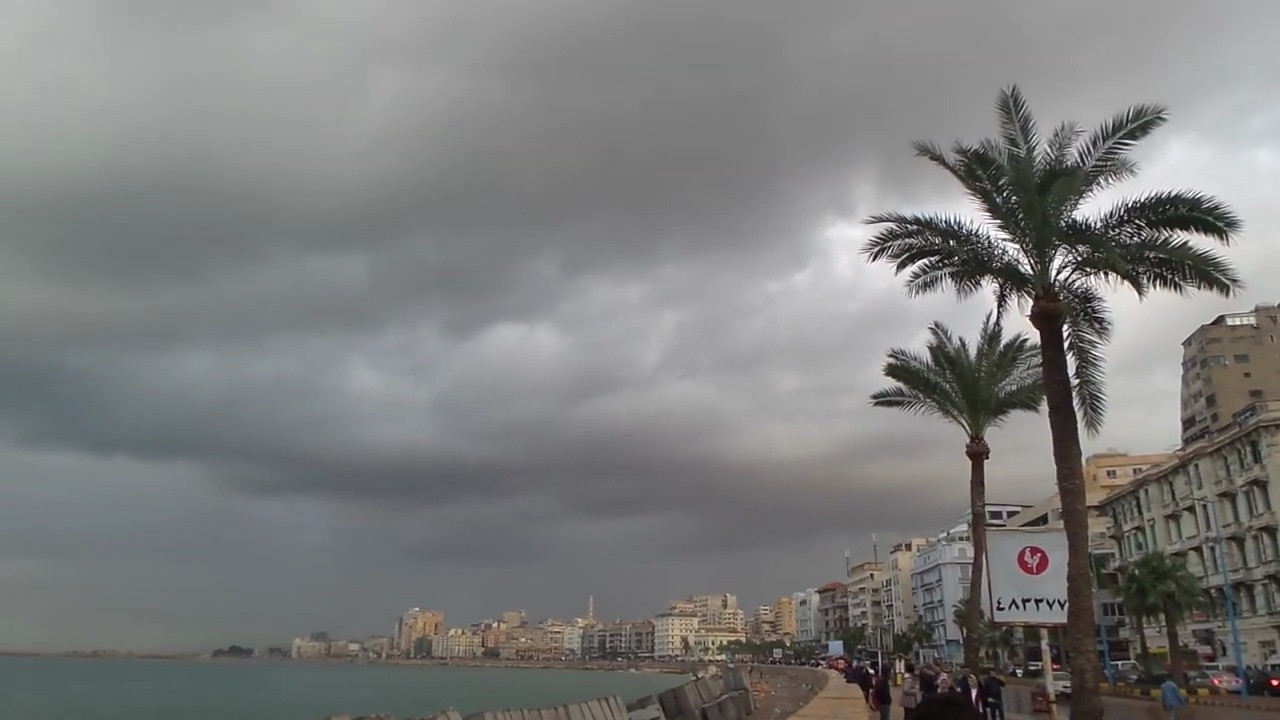أمطار فى الإسكندرية