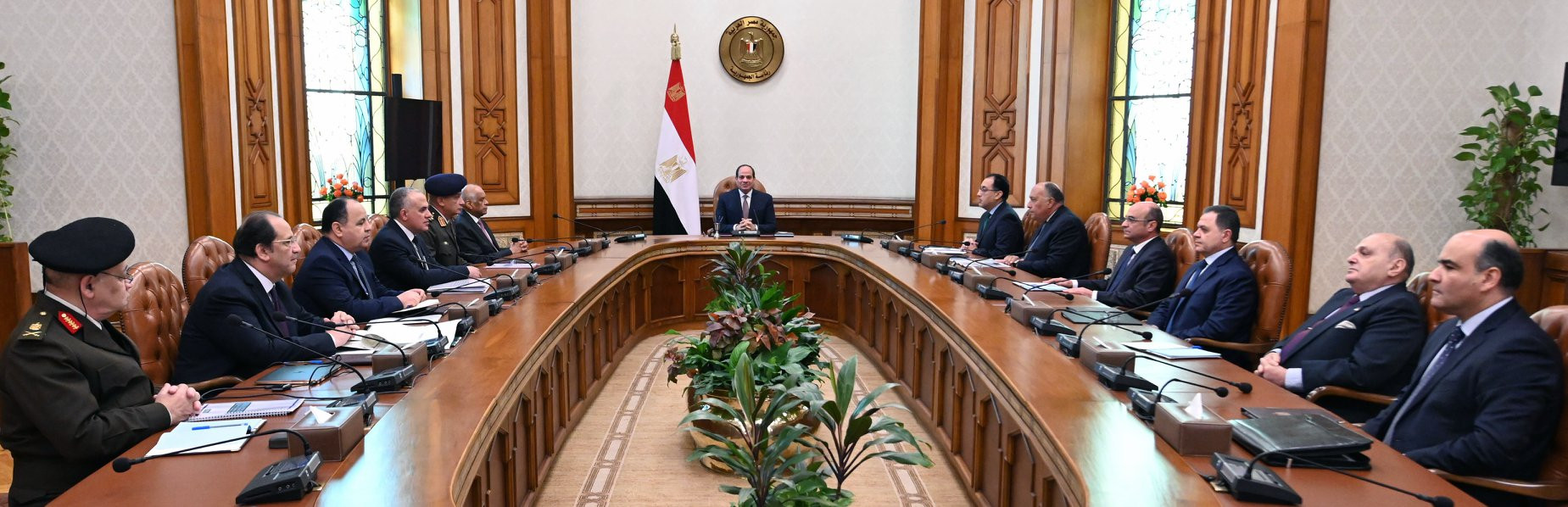اجتماع مجلس الأمن القومى