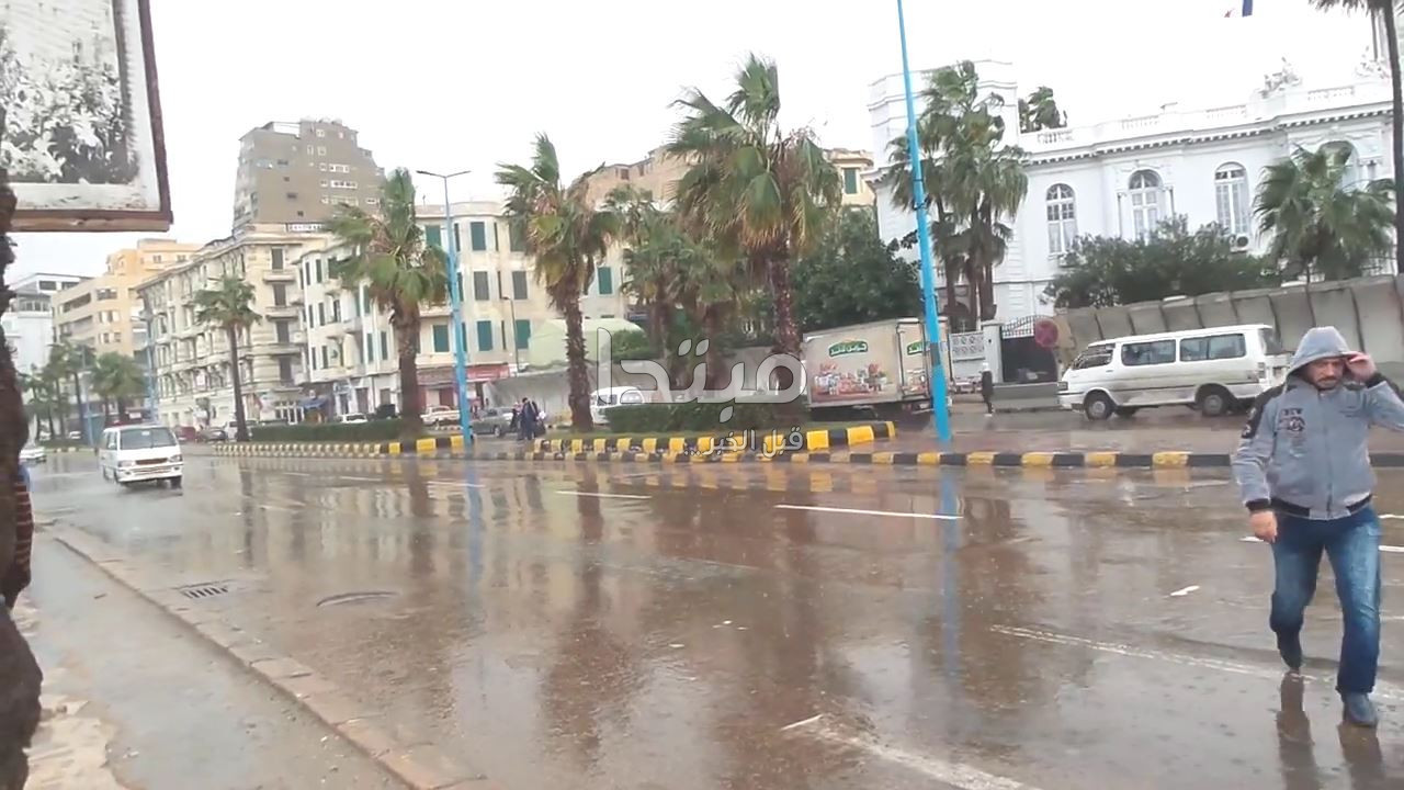 أمطار الإسكندرية