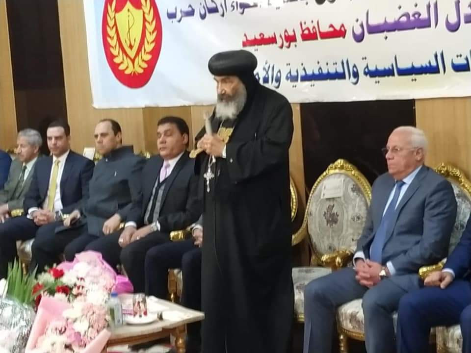 جانب من زيارة محافظ بورسعيد