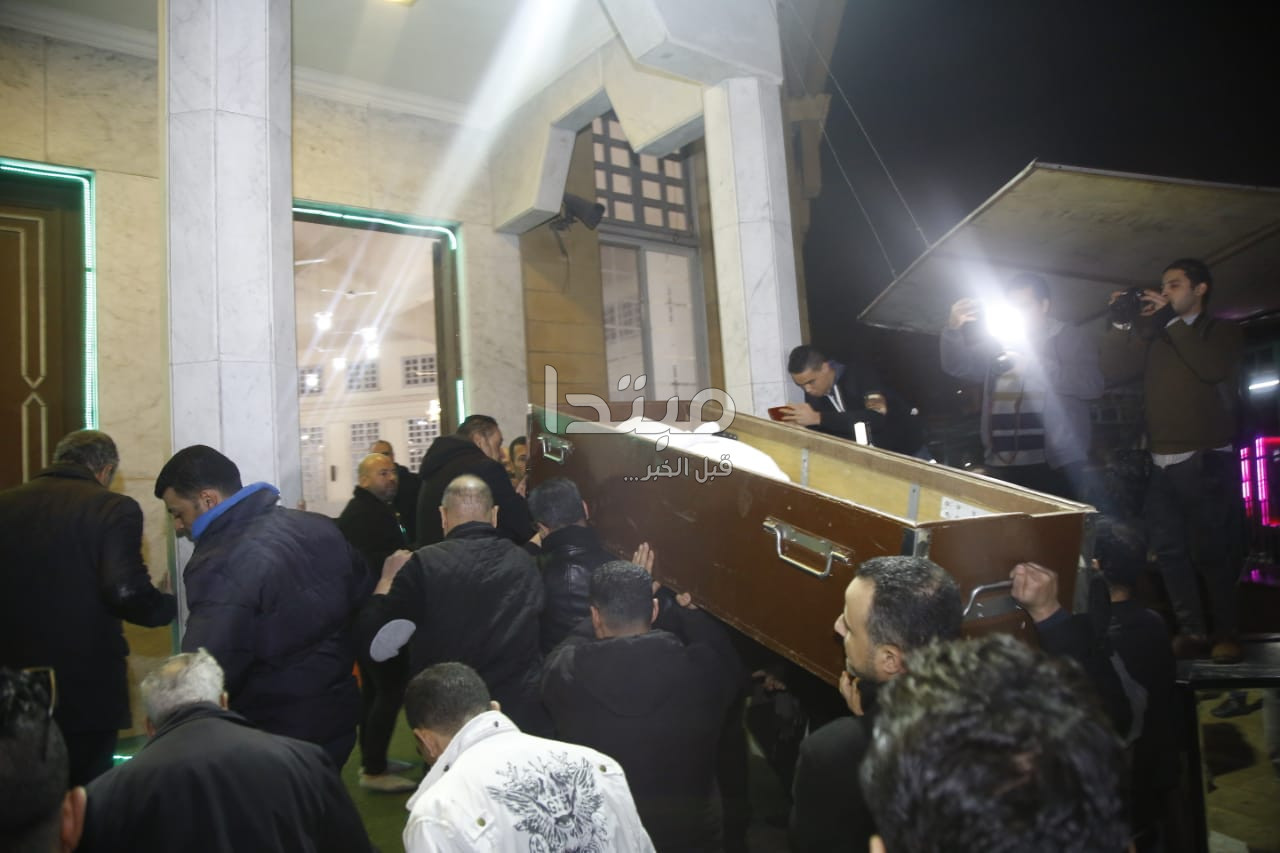 جثمان والد الفنان إيهاب توفيق