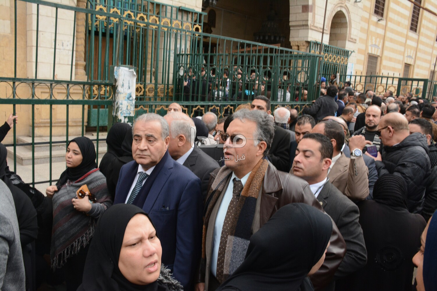 جنازة نجل مايا مرسى