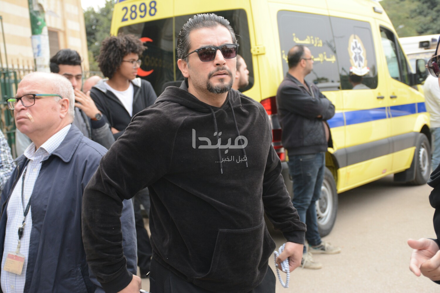 جنازة نجل مايا مرسى